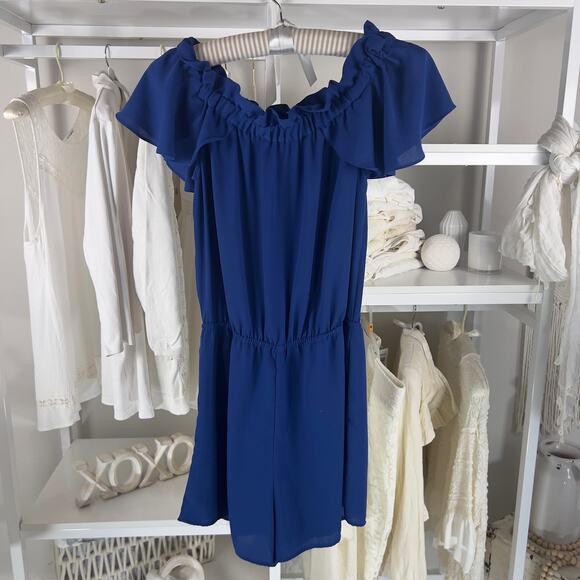 19 Cooper size small blue romper, sexy, playful, date night, picnic #2605 - Picture 2 of 7